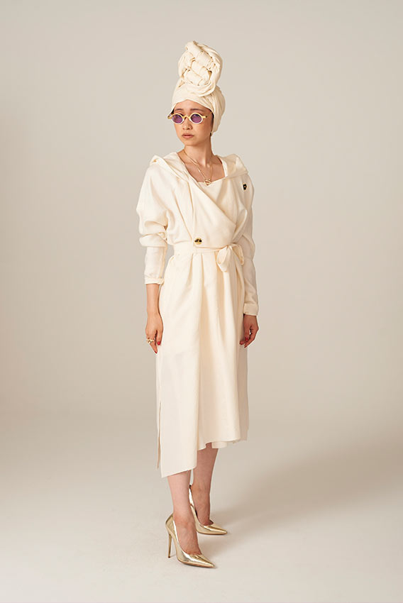 GotoAsato twenty20 Texture Dress Coat